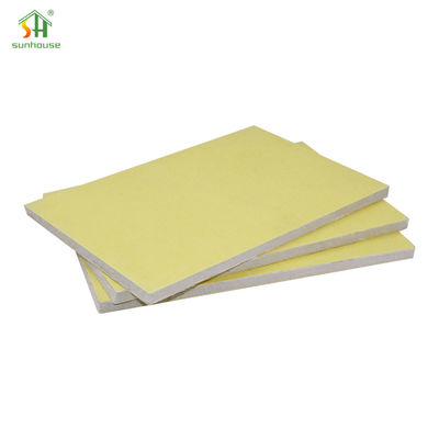 Harga yang bagus Panel Gypsum Ringan 12mm Serat Kaca Diperkuat 12mm Untuk Drywall on line