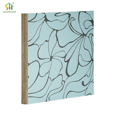 Eco Friendly 1220x2440mm Low VOC Melamine Board Furniture Grade untuk furnitur kantor