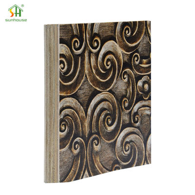 Harga yang bagus Kayu Lapis Melamin Papan Kayu Lapis Melamin untuk Penggunaan Dekorasi Eksterior Interior on line
