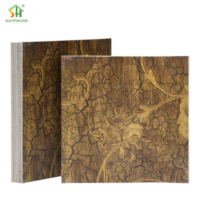 Papan kayu lapis melamin Eucalyptus Core 2440x1220mm 15mm Plywood struktural
