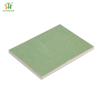 4x8ft tahan api cetakan plaster board 12mm panel drywall untuk fireproof partition