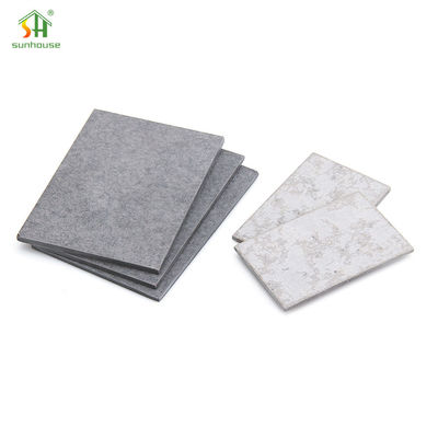 Panel Papan Semen Fiber Semen Fiber untuk Penggunaan Dekorasi Eksterior Interior