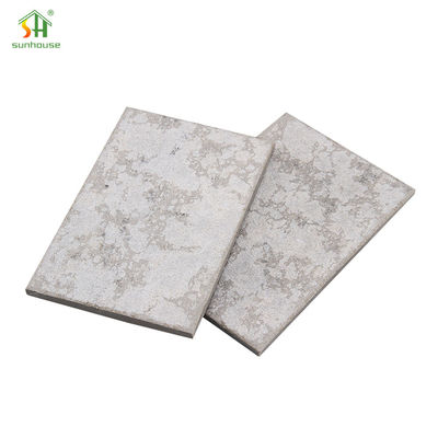 Panel Papan Semen Fiber Semen Modern untuk Penggunaan Dekorasi Eksterior Interior