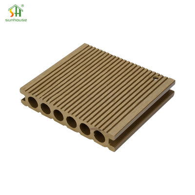 Harga yang bagus Eco Friendly WPC Deck Flooring Anti Slip Termite Proof WPC Floor Panel on line
