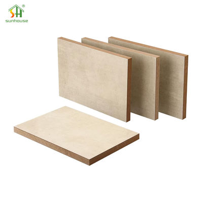 Harga yang bagus Papan MDF Melamin MDF Tahan Lembab untuk Penggunaan Dekorasi Eksterior Interior on line