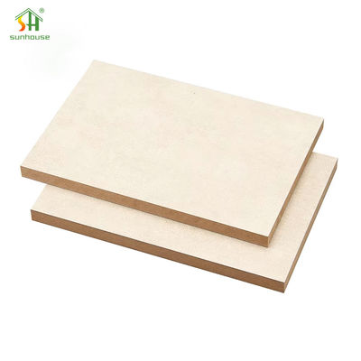 Harga yang bagus 18mm 15mm 12mm 9mm MDF Moisture Resistant Furniture Melamine Board on line