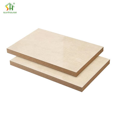 Harga yang bagus Papan MDF Melamin Veneer Ramah Lingkungan Tahan Air untuk Penggunaan Dekorasi Eksterior Interior on line
