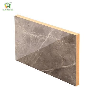 Harga yang bagus Papan MDF Melamin Melamin MDF untuk Penggunaan Dekorasi Eksterior Interior on line