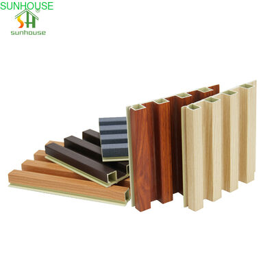 Harga yang bagus Panel dinding WPC 3000Mm berkualitas tinggi untuk dekorasi eksterior eksterior on line