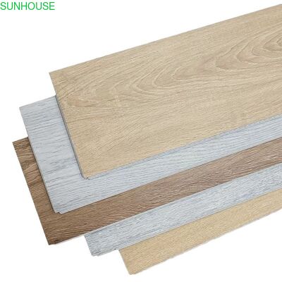 Harga yang bagus PVC SPC Klik Lantai Papan Dekorasi Eksterior Interior Digunakan untuk Penggunaan Aplikasi Konstruksi Bangunan on line