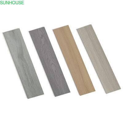 Harga yang bagus 5.2mm PVC LVT Lantai untuk ruang tamu Waterproof SPCT Klik Lantai Parket Perlakuan permukaan untuk Hotel Desain grafis Tersedia on line