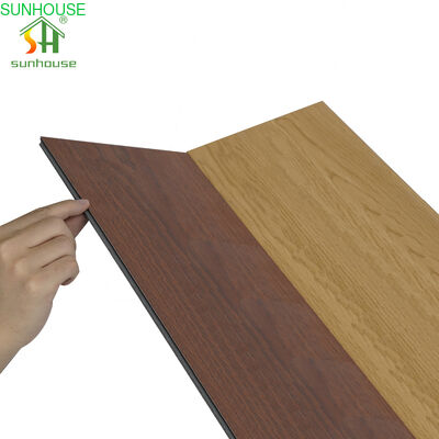 Harga yang bagus PVC SPC Klik Lantai Papan Dekorasi Eksterior Interior Digunakan untuk Penggunaan Aplikasi Konstruksi Bangunan on line