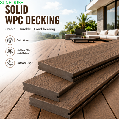 Harga yang bagus Solid WPC Decking Vs Hollow WPC Decking Struktur mana yang lebih baik untuk proyek Anda on line