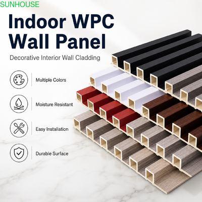 Harga yang bagus Rating Kebakaran Panel Dinding Interior WPC, Persyaratan VOC dan Sertifikasi on line