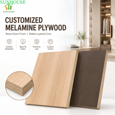 Harga yang bagus Pemuatan dan Pengiriman Kontainer Pengemasan untuk Ekspor Plywood Melamin on line